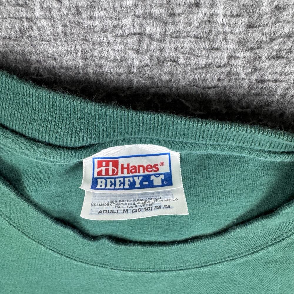 Vintage Get Up To Speed T-Shirt‎ Mens Medium Green DSL Tech Internet Promo - Picture 3 of 7